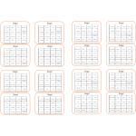 Seizoensbingo (download)