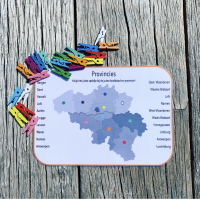 Knijperspel provincies België (download)